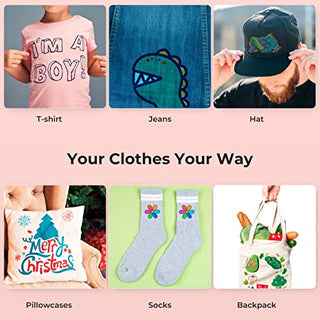 Ohuhu Fabric 30 Color Markers Permanent for Clothes