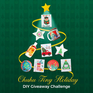 Ohuhu Tiny Holiday DIY Giveaway Challenge