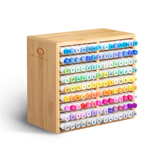Ohuhu Bamboo Marker Organizer