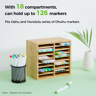 Ohuhu Honolulu 216 & Honolulu B 320 Colors Marker Bundle (Europe Only)