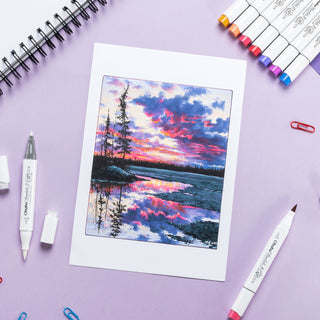 Ohuhu Honolulu Brush Markers - Large Set