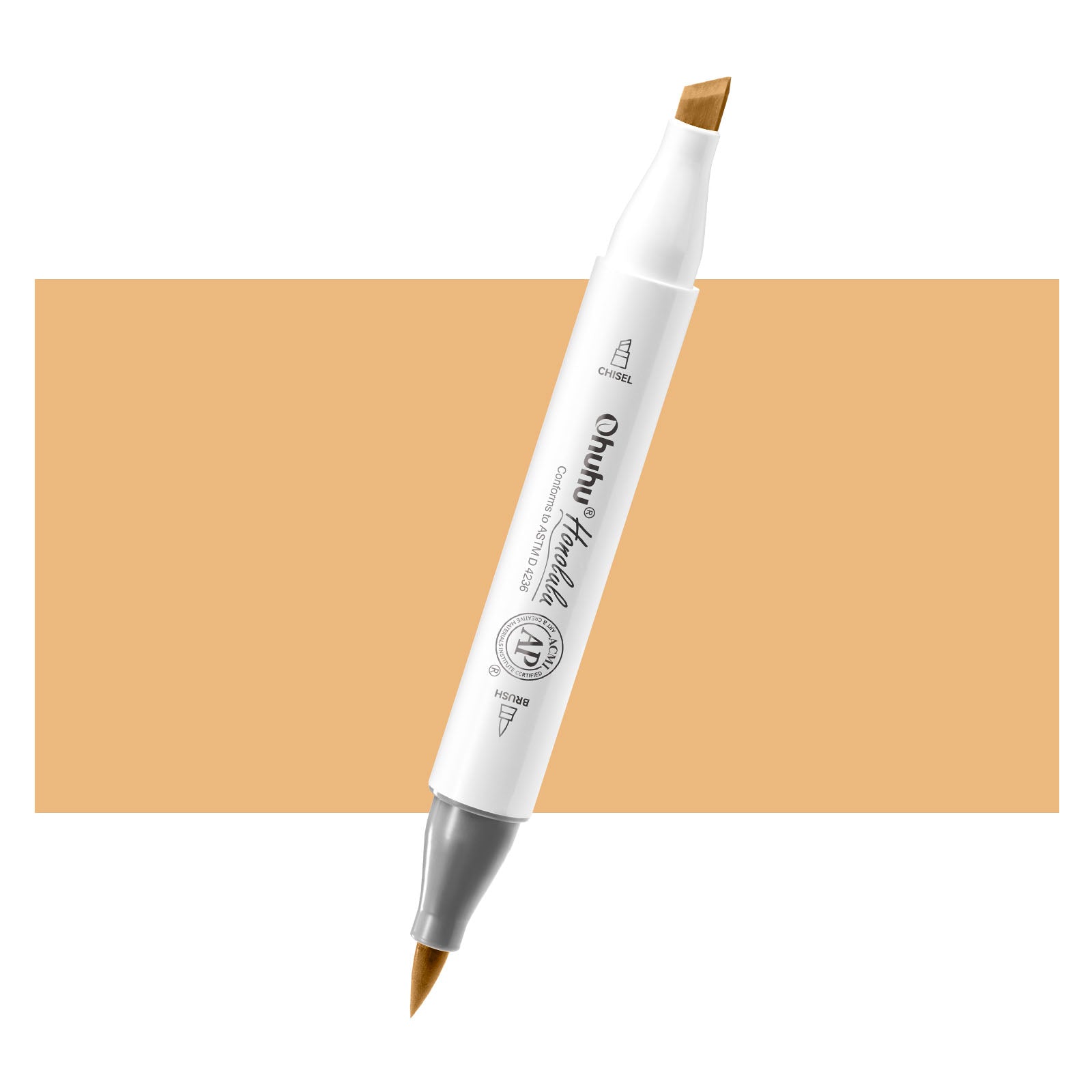 Honolulu YR250 Y46 Individual Marker Brush & Chisel