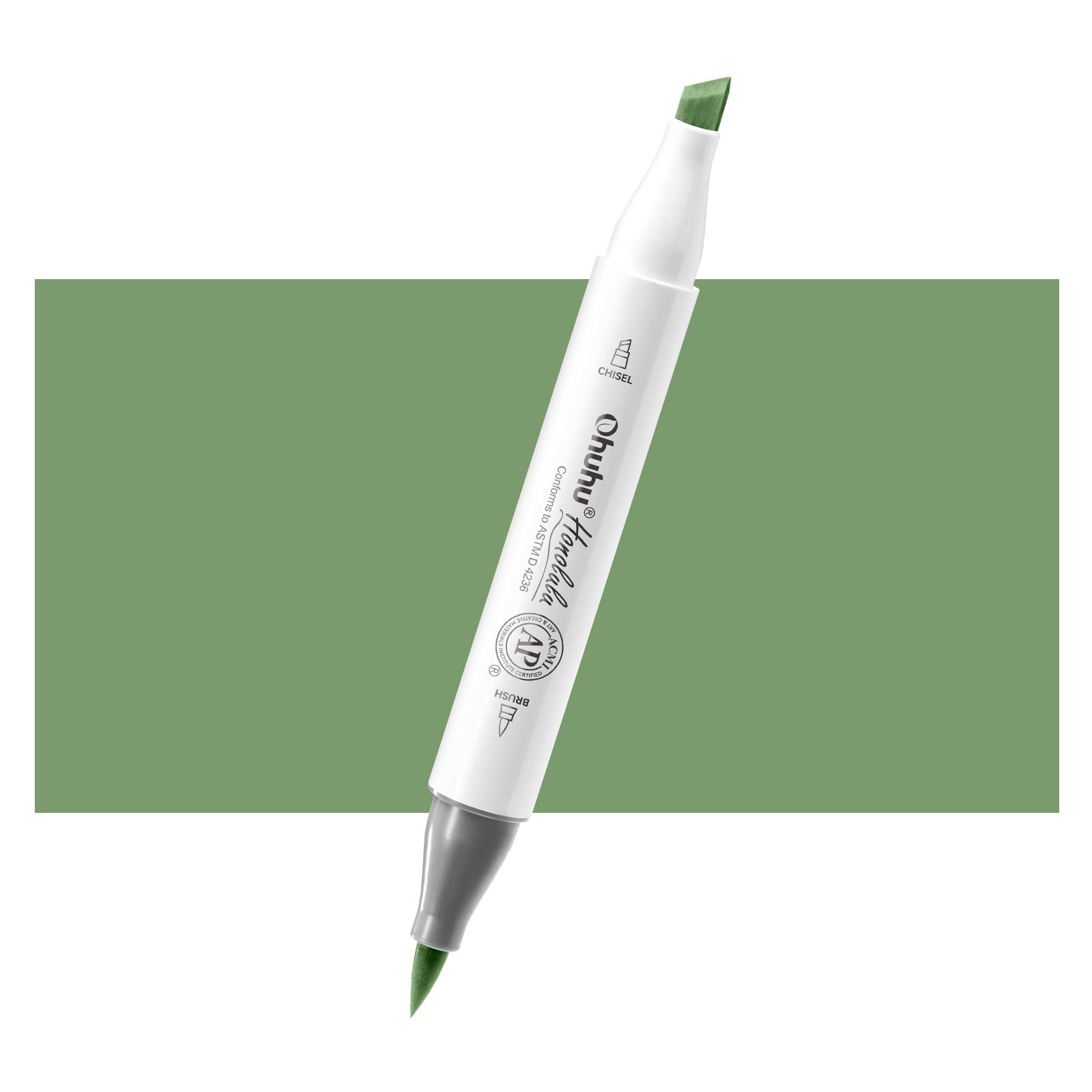 Ohuhu Honolulu G470 / YG413 Individual Marker, Brush & Chisel