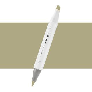 Ohuhu Honolulu YG100 / E111 Individual Marker, Brush & Chisel