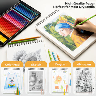 Ohuhu Tear Resistant Bamboo Fiber Drawing Sketchbook