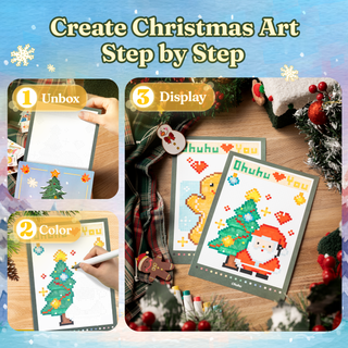Ohuhu Christmas Advent Calendar 2026, 24 Days Countdown Gift Kit