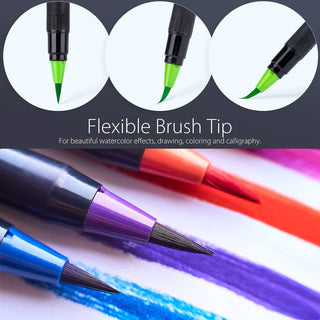 Ohuhu Watercolor Brush Markers Pen