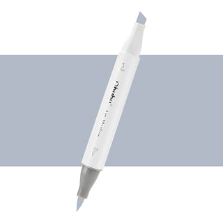Ohuhu Honolulu CGⅡ04 / CG18 Individual Marker, Brush & Chisel