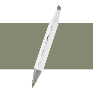 Ohuhu Honolulu G300 / YG215 Individual Marker, Brush & Chisel