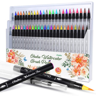 Ohuhu Watercolor Brush Markers Pen