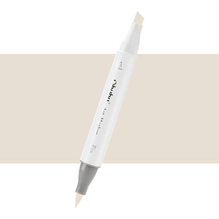 Ohuhu Honolulu WG01 / YGY11 Individual Marker, Brush & Chisel