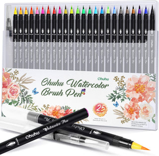 Ohuhu Watercolor Brush Markers Pen